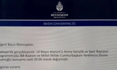 Ekrem İmamoğlu kendisini Cumhurbaşkanı yardımcısı ilan etti!.