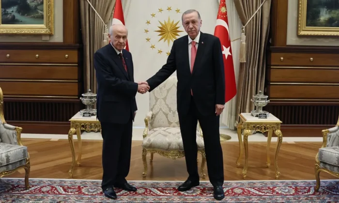 Beştepe’de seçim zirvesi! Cumhurbaşkanı Erdoğan, Devlet Bahçeli’yi ağırladı!.