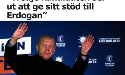 İsveç medyasının gözünden 14 Mayıs! “Rüzgar, Erdoğan’ın lehine döndü!.”