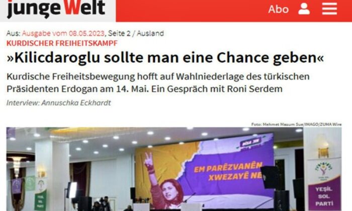 Terör örgütü PKK Kılıçdaroğlu’na desteğini yineledi, alman basını yayınladı!.