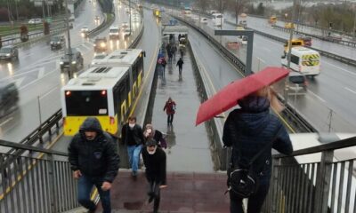 Meteoroloji’den İstanbul için kuvvetli yağış uyarısı..