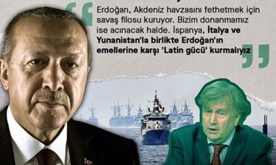 Fransız gazeteci: “Erdoğan, Akdeniz havzasını fethetmek için savaş filosu kuruyor!.”