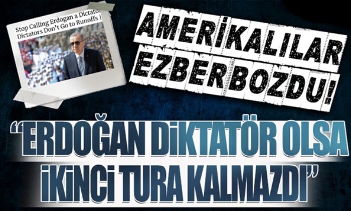 ABD merkezli Newsweek: “Erdoğan’a diktatör demeyin, diktatörler ikinci tura kalmaz!.”