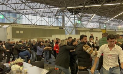 Hollanda’da terör örgütü PKK destekçileri sandık müşahitlerine saldırdı!.