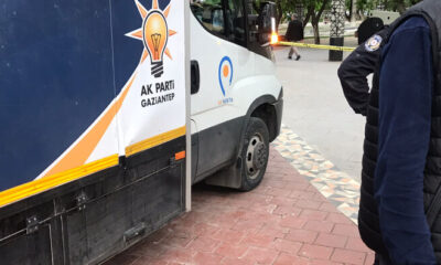 Gaziantep’te CHP’li ve İyi Partililerden AK Parti standına silahlı saldırı..