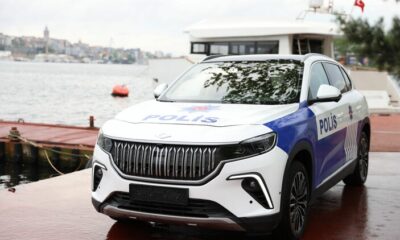 Yerli otomobil TOGG polis aracı oldu!.