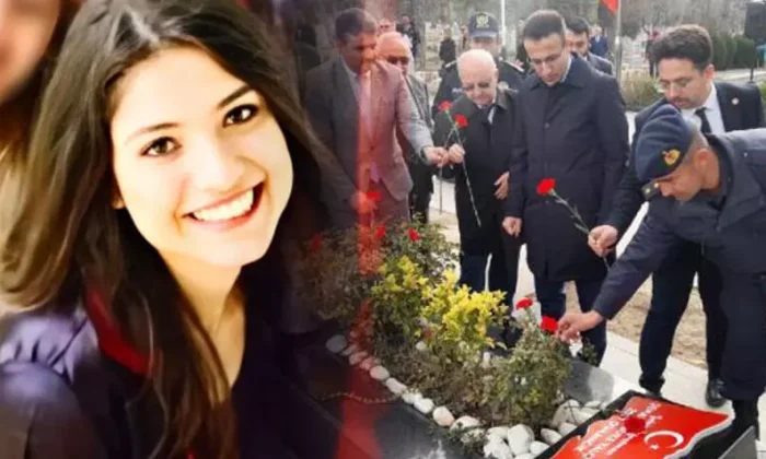 Şehit öğretmen Şenay Aybüke Yalçın kabri başında anıldı!.