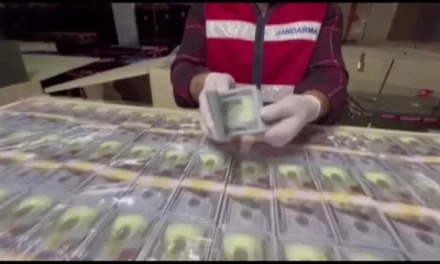 Kağıthane’deki operasyonda yakalanan 1 milyar dolar sahte paranın sergisi yapıldı!.
