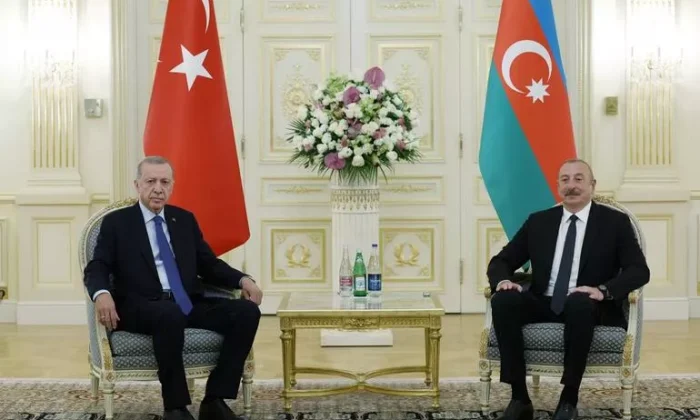 Cumhurbaşkanı Erdoğan, Azerbaycan’da heyetler arası toplantıya katıldı!.
