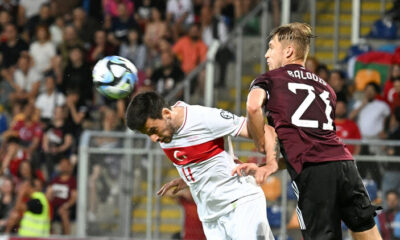 A Milli Takım, deplasmanda Letonya’yı 3-2 mağlup etti!.
