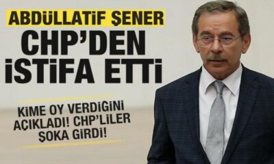 Abdüllatif Şener, 14 Mayıs sonrasında CHP’den istifa ettiğini açıkladı!.