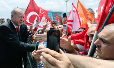 Cumhurbaşkanı Erdoğan KKTC’de..