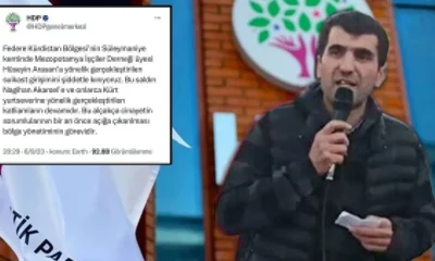 HDP, öldürülen teröristi şehit ilan etti!.