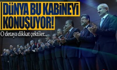 Cumhurbaşkanı Erdoğan’ın açıkladığı yeni kabine dünya gündeminde..