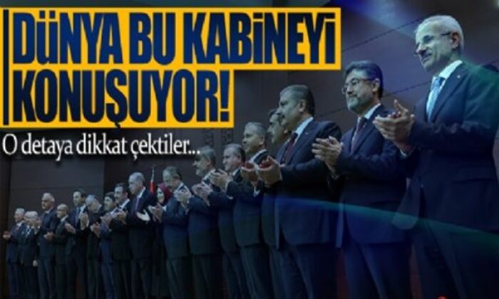 Cumhurbaşkanı Erdoğan’ın açıkladığı yeni kabine dünya gündeminde..