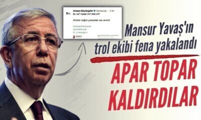 Ankara Büyükşehir Belediyesi’nin trol ekibi kendini ele verdi!.