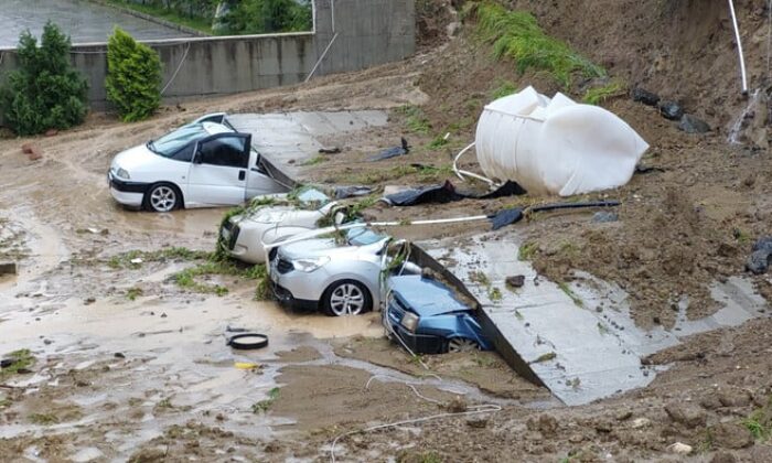 Samsun’da sel felaketi! 1 kişi hayatını kaybetti!.