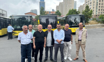 Ataşehir’de özel halk otobüsü şoförlerinden İBB’ye tepki! “600 bin liraya yakın alacağımız var!.”