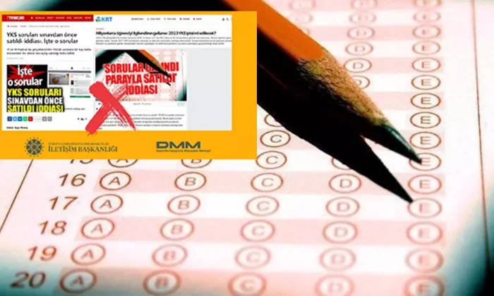 ”YKS soruları sınavdan önce satıldı iddiası” hakkında yalanlama..