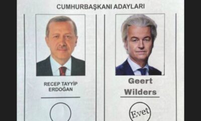 Erdoğan düşmanı muhalif seçmen, İslam düşmanı Wilders’e sahip çıktıl! “Sana oy verseydik keşke!.”