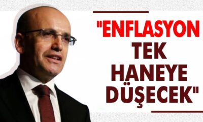 Mehmet Şimşek: “Enflasyon tek haneye düşecek!.”