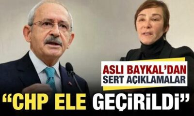 Aslı Baykal sert çıktı! “CHP ele geçirildi!.”