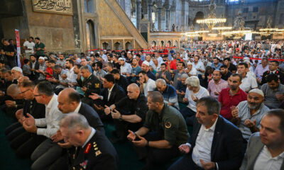 15 Temmuz şehitleri Ayasofya’da dualarla anıldı!.