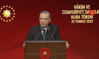 Cumhurbaşkanı Erdoğan, Hakim ve Cumhuriyet Savcıları kura töreninde konuştu!.
