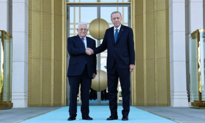 Filistin Devlet Başkanı Mahmud Abbas Ankara’da..