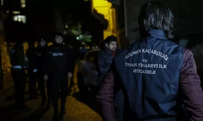İstanbul’da düzensiz göçmen operasyonu..