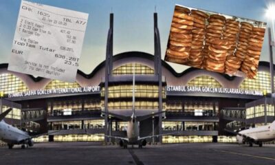 Sabiha Gökçen Havalimanı’ndaki simit ve çay fiyatları dudak uçuklattı!.