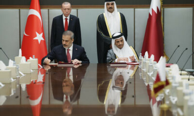 Türkiye ile Katar arasında diplomatik ilişkilerin 50. yılı nedeniyle ortak bildiri imzalandı!.