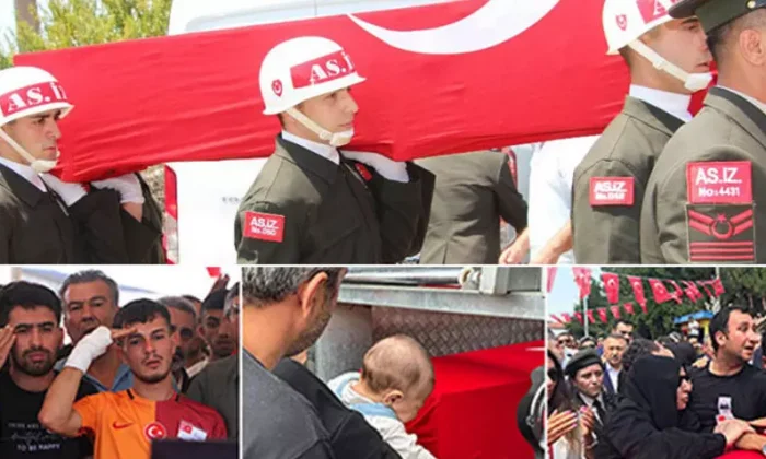 Pençe-Kilit şehitlerine acı veda..