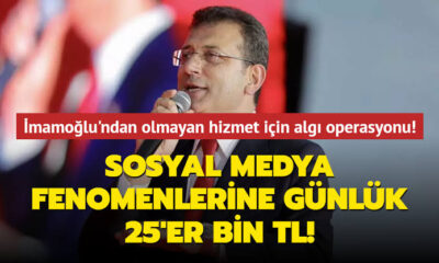 Ekrem’den sosyal medya yalakalarına aylık 25 bin maaş!.
