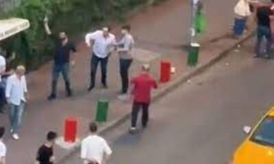 Kafayı çekip sarhoş olan bekçi ve polisler kadınları taciz ve darp ettiler!.