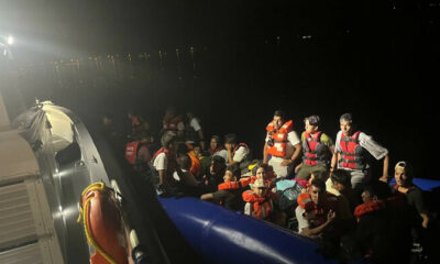 Çanakkale açıklarında 170 düzensiz göçmen yakalandı!.