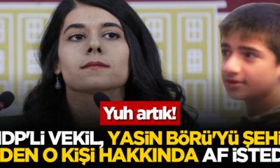 HDP’li vekil Yasin Börü’yü şehit eden kahpe soyları için af istedi!.