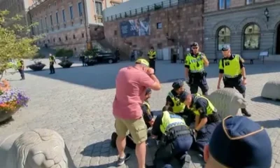 İsveç’te “Kuran’ı yakmayı durdurun” protestosuna polis şiddeti..