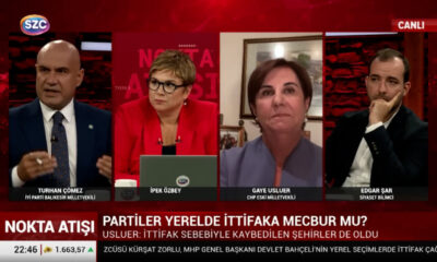 İyi Partililerle CHP’liler canlı yayında birbirine girdi! “Size göre yüzde 60 ile kazanıyordu!.”