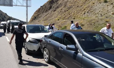 Kılıçdaroğlu’nun konvoyunda zincirleme trafik kazası..
