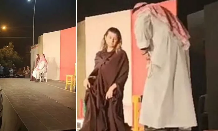 CHP sponsorluğundaki tiyatro oyununda rezalet..