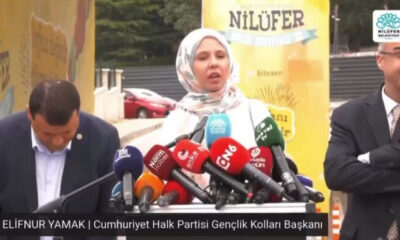 Tesettürlü(!) CHP’li başkandan yasaklanan alkollü festivale tepki..
