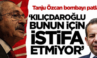 Tanju Özcan Kılıçdaoğlu’nun neden istifa etmediğini açıkladı!.