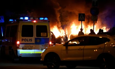 Kur’an-ı Kerim yakan piç kurusu yüzünden İsveç savaş alanına döndü!.
