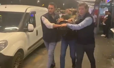 Camii’de içki içen şerefsiz köpek yakalandı!.