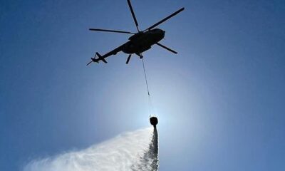 İzmir’de yangın söndürme helikopteri baraja düştü!.