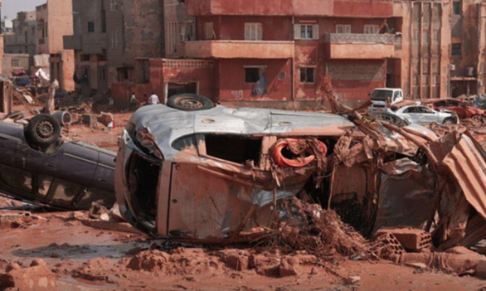 Dev kasırga Libya’daki yerleşim yerlerini haritadan sildi!.