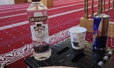Camii’de içki zıkkımlanan şerefsizin cezası belli oldu!.