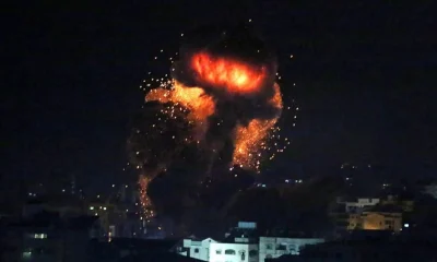 İsrail gece boyunca masum sivilleri bombaladı!.