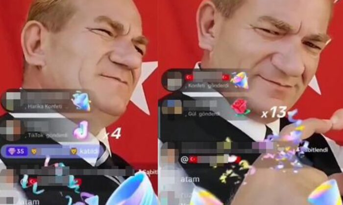 Çakma atatürk 2 saatte 1 milyon TL tokatladı!.